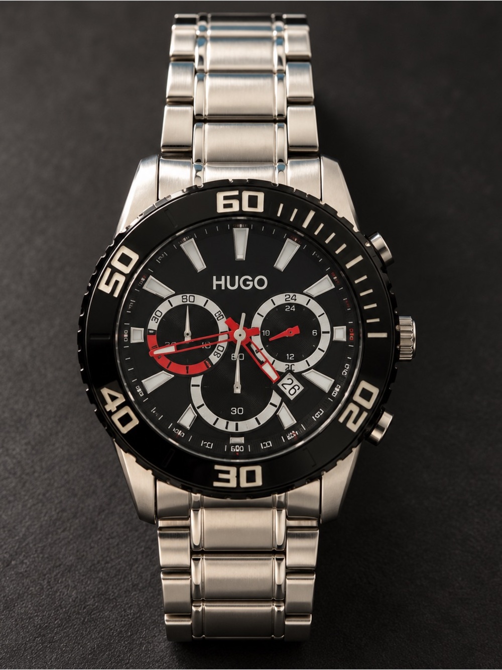 HUGO Men’s Watch – Needs Battery & Crystal Replacement